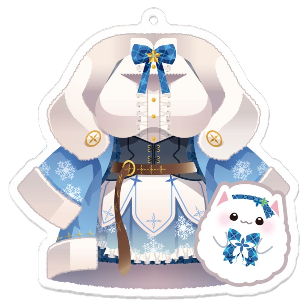 雪花ラミィ 通常衣装 アクリルキーホルダー