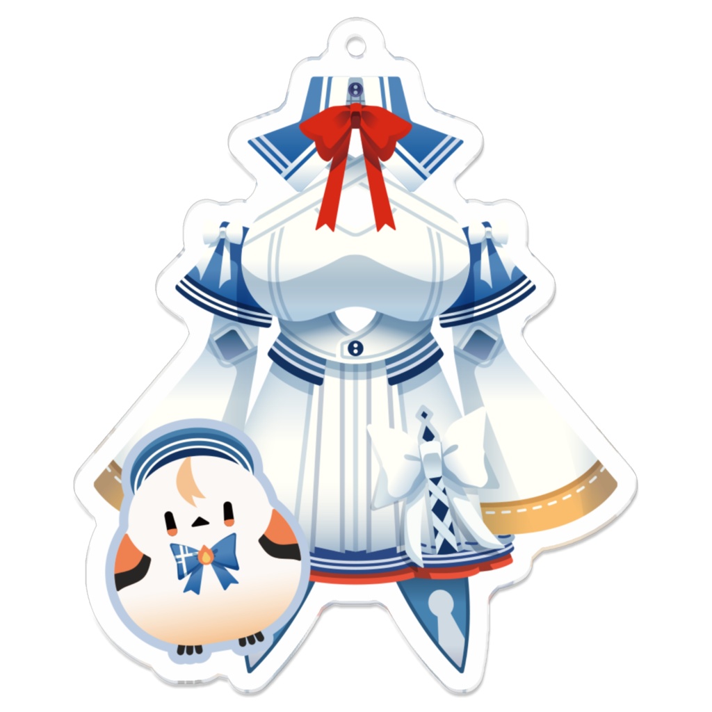 不知火フレア 通常衣装 アクリルキーホルダー