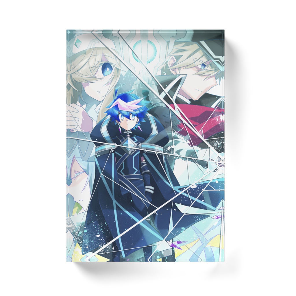 【アクリルブロック】QZ86一周年記念イラスト