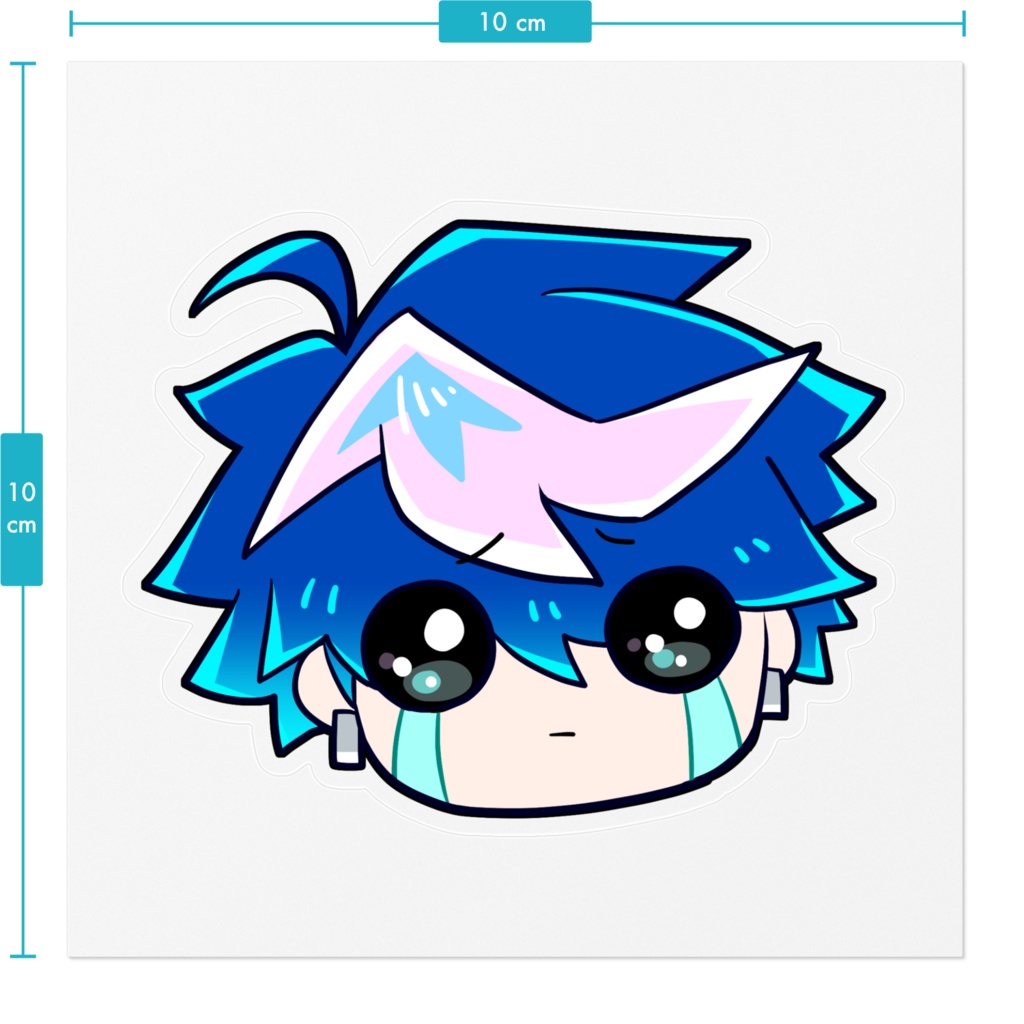 QZぴえんステッカー