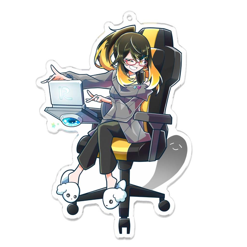 【アクキー】事務員キービジュアル2022