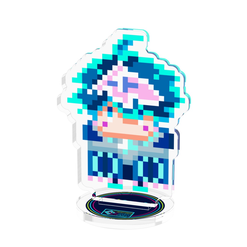 QZドット ミニアクリルキーホルダー