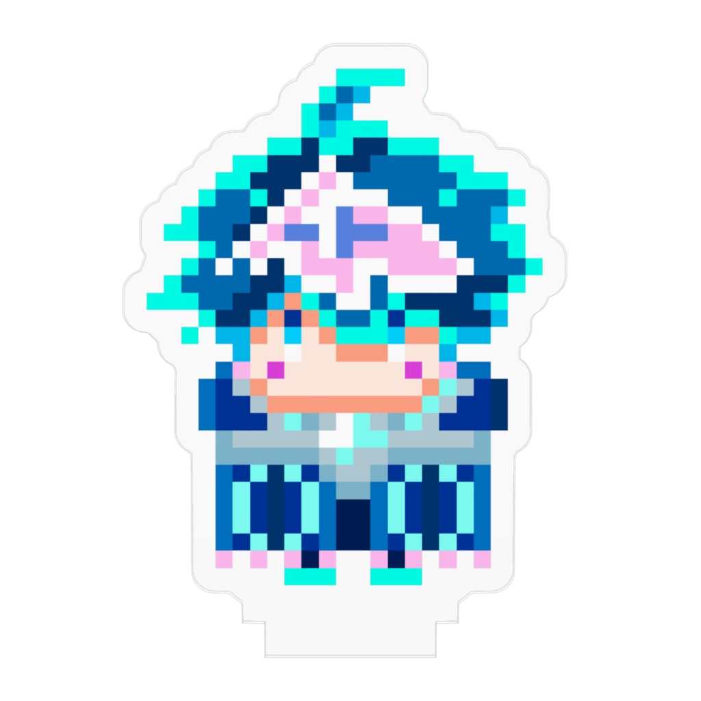 QZドット ミニアクリルキーホルダー