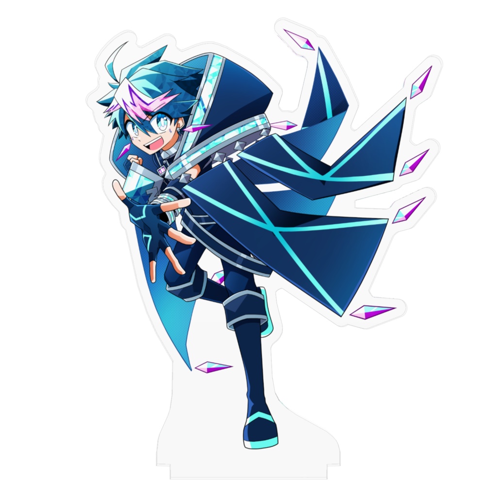 QZくんキービジュアル2024 アクリルフィギュア