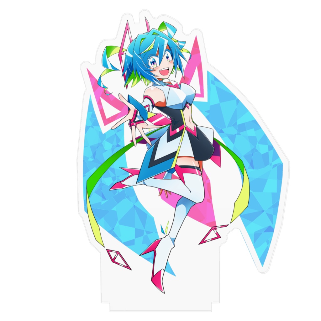 86ちゃんキービジュアル2024 アクリルフィギュア