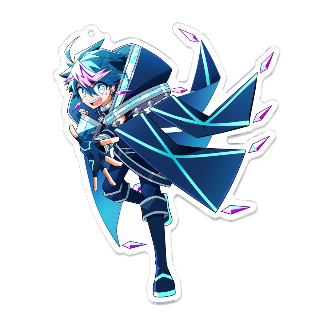 QZくんキービジュアル2024 アクリルキーホルダー