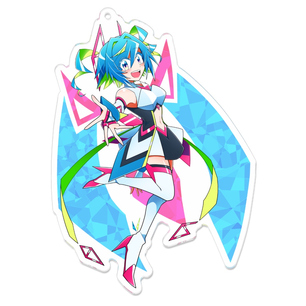 86ちゃんキービジュアル2024 アクリルキーホルダー