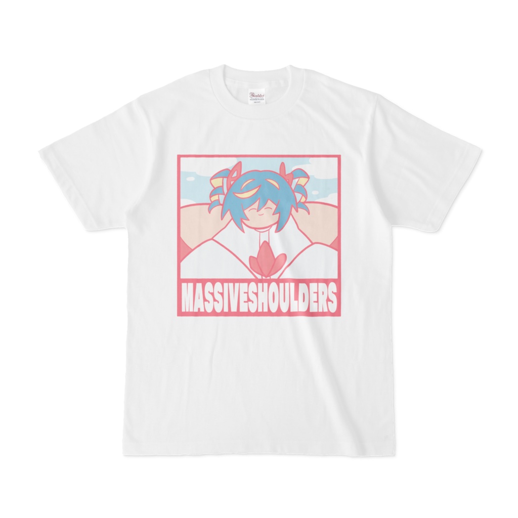 -MASSIVE SHOULDERS- Tシャツ ver.86ちゃん