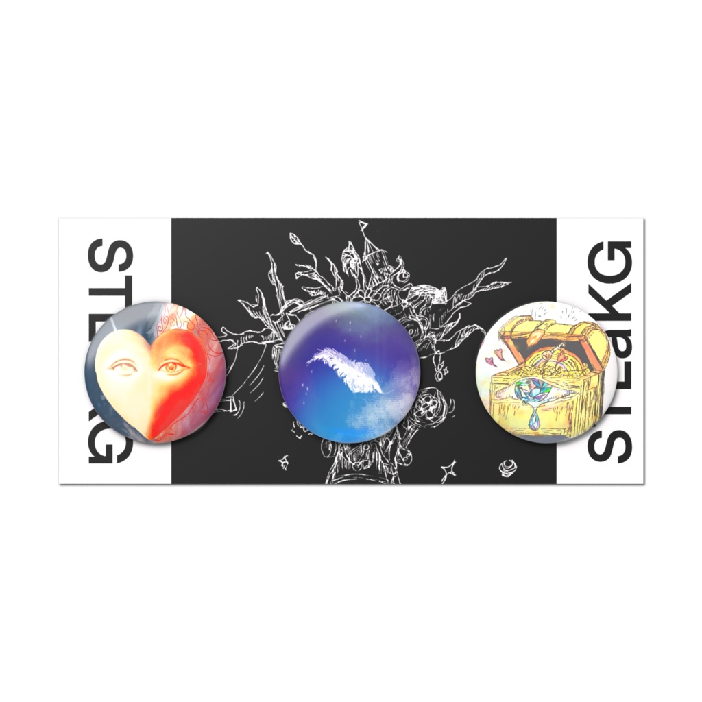 STLaKG 缶バッチ Season 1