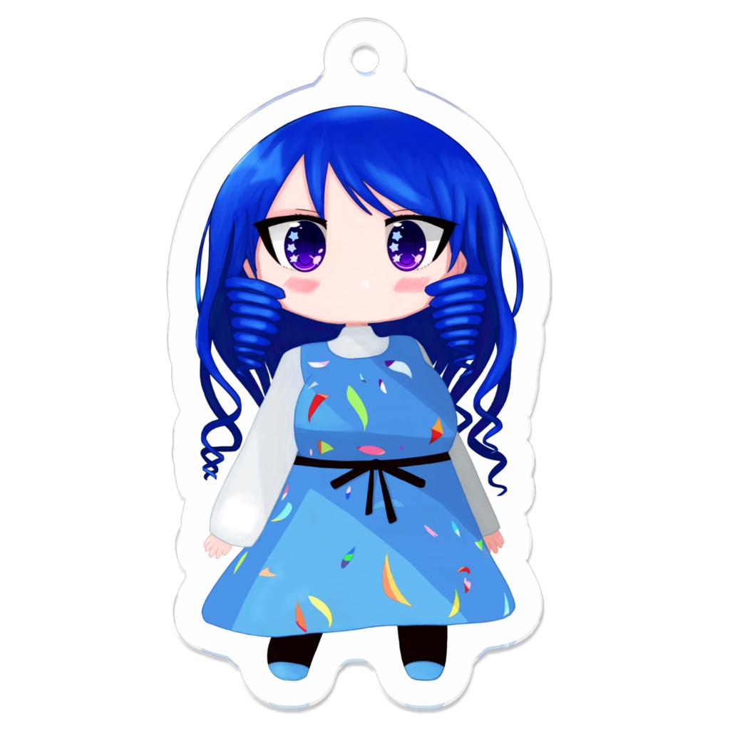 もちもち咲愛夜ちゃんアクリルキーホルダー