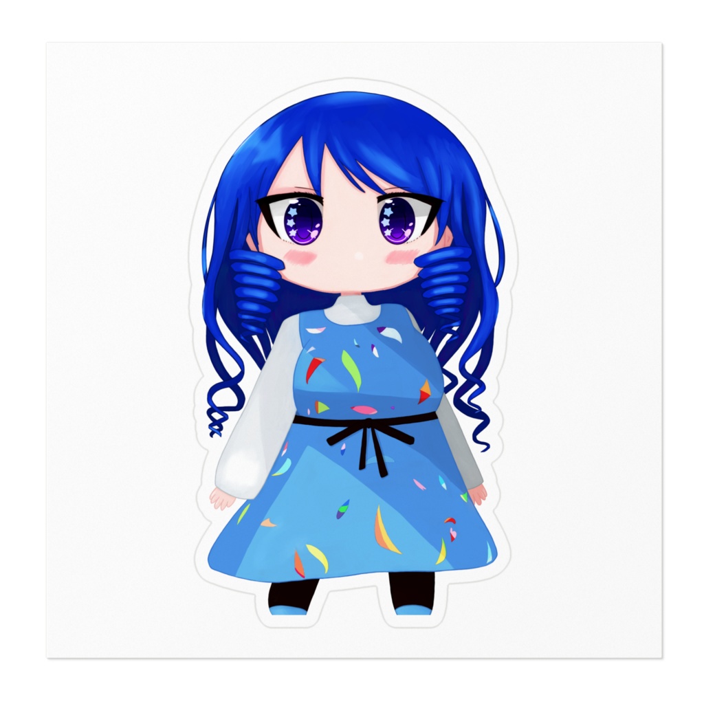 もちもち咲愛夜ちゃんステッカー