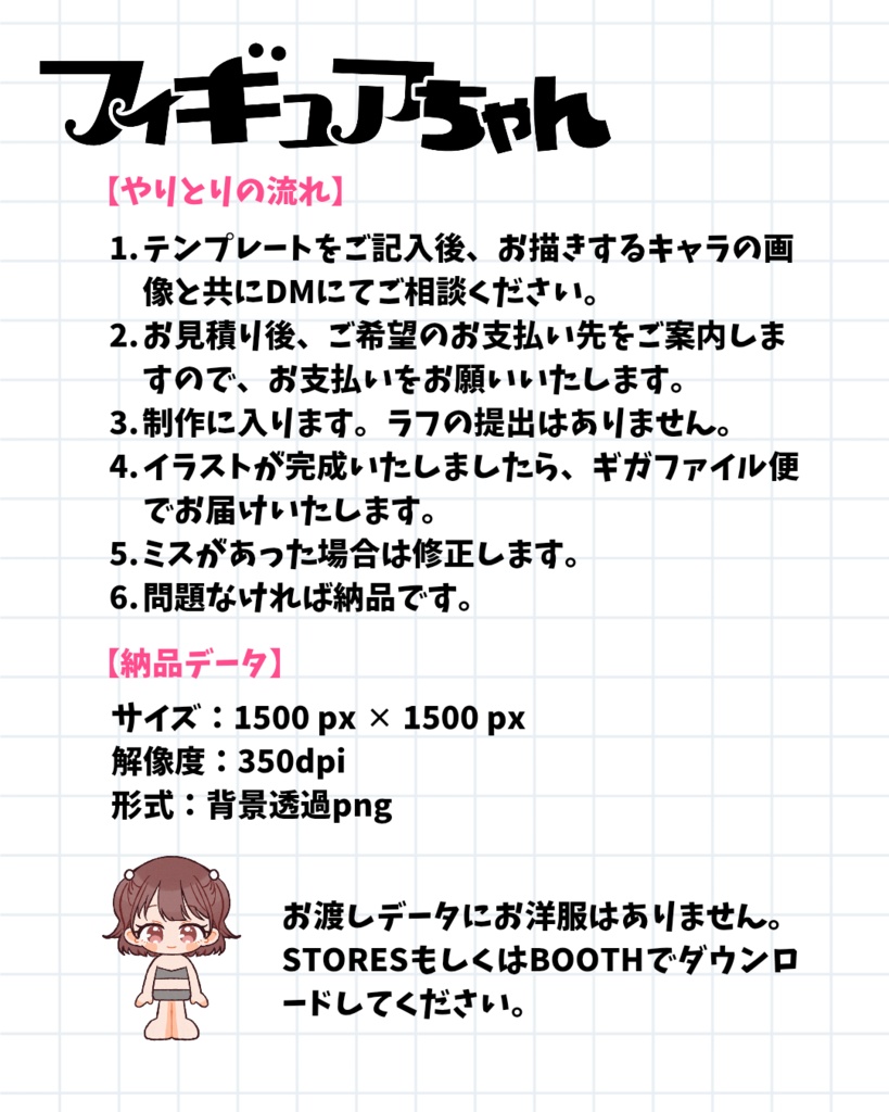 フィギュアちゃんオーダー