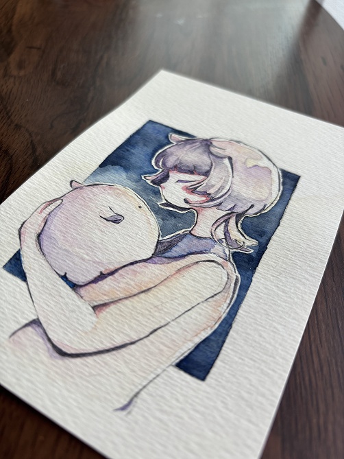 【原画・ポストカード】めんだこちゃん
