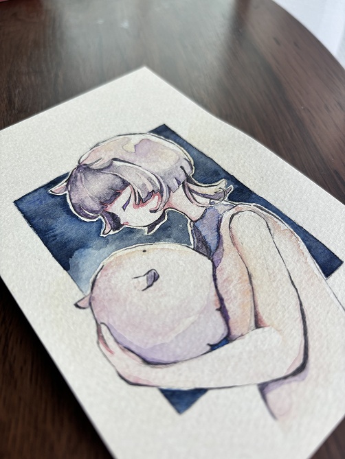 【原画・ポストカード】めんだこちゃん
