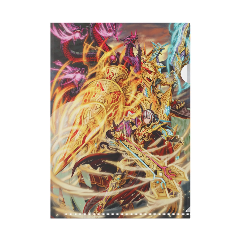 紅き混沌の龍神と龍姫