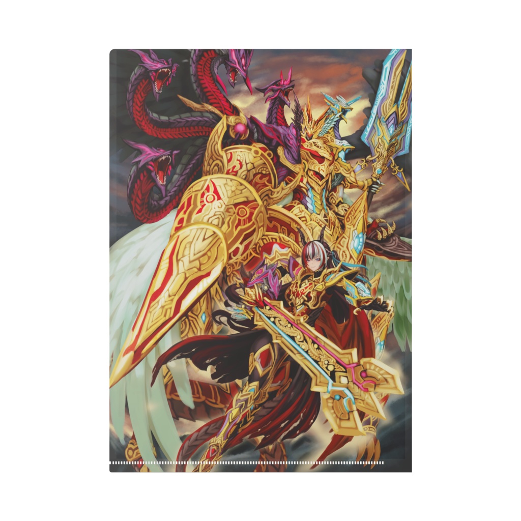 紅き混沌の龍神と龍姫