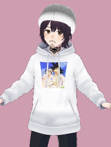 DBZ Hoodie VRoid