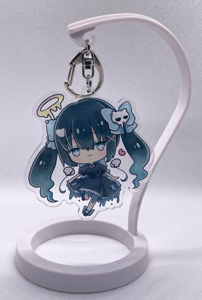 とけぬこどくろちゃんアクキー