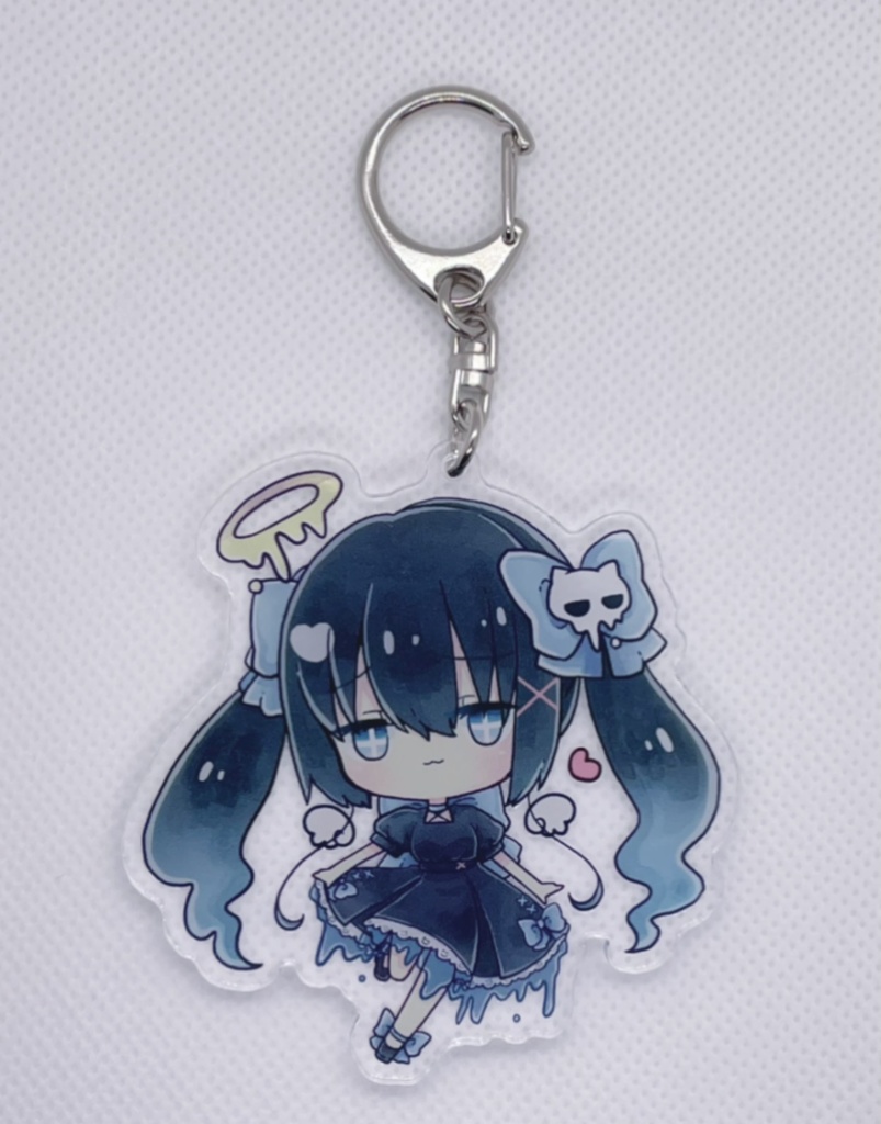 とけぬこどくろちゃんアクキー