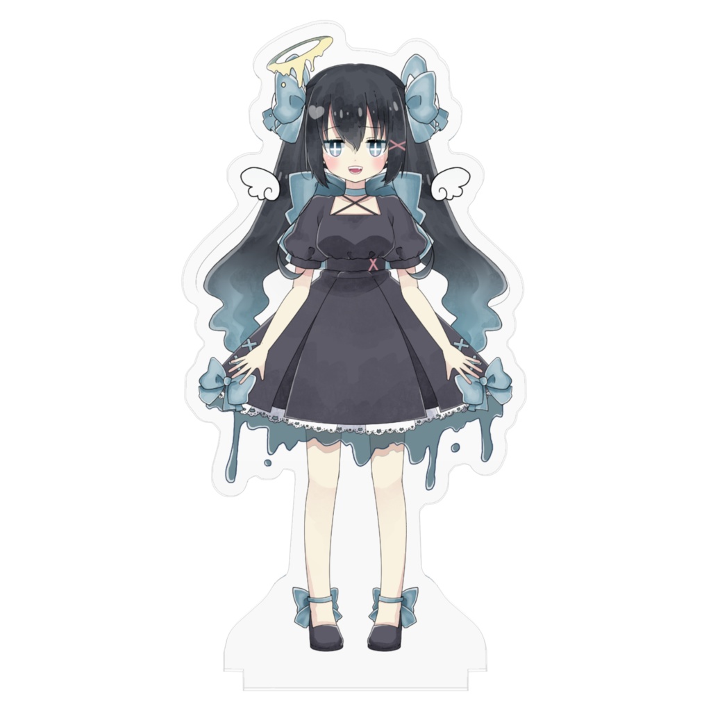 とけぬこどくろ立ち絵アクリルフィギュア