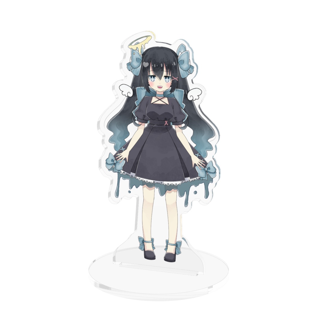とけぬこどくろ立ち絵アクリルフィギュア