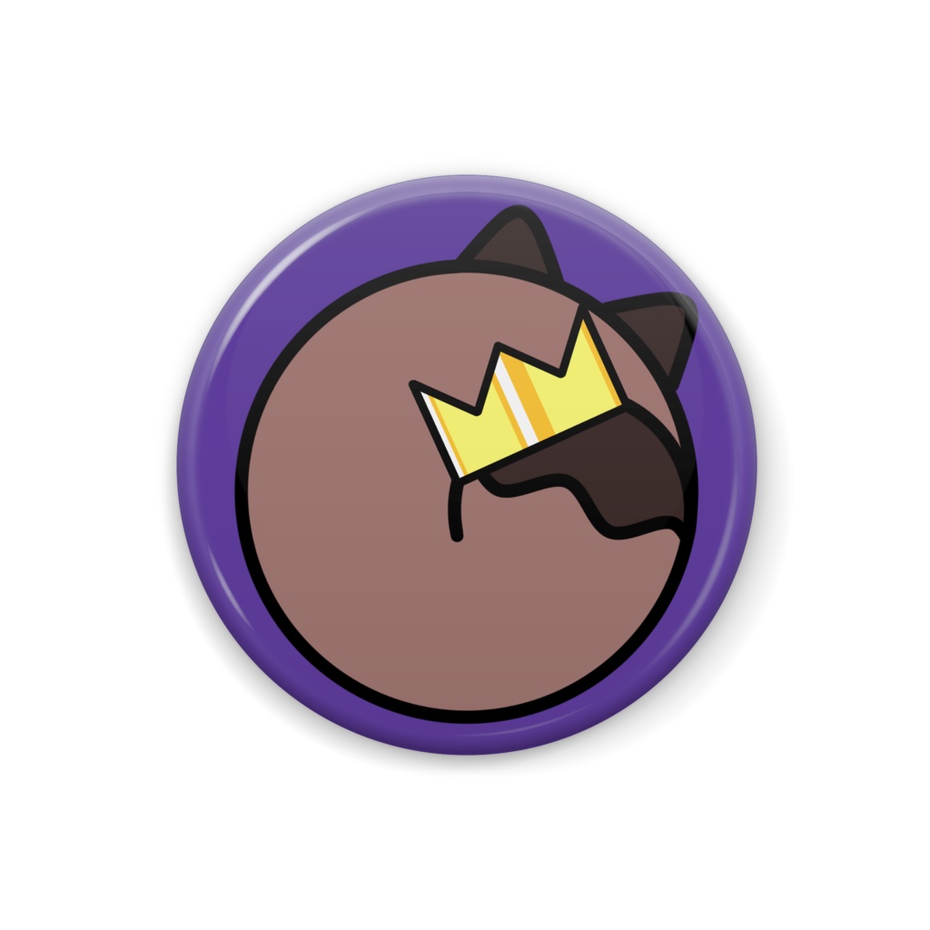 【怠惰ヌキ】サブスク缶バッジ