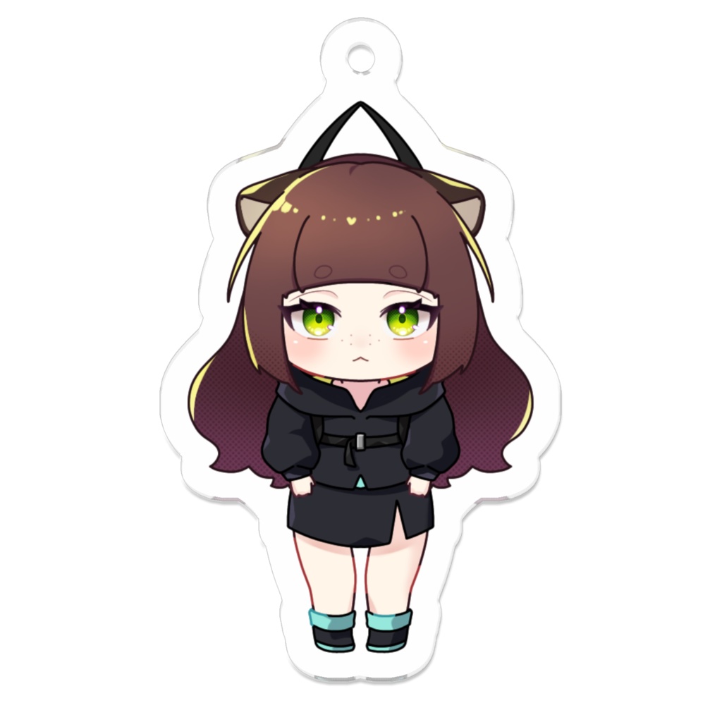 【怠惰ヌキ】鞄に下げて一緒にお出かけ!アクリルキーホルダー【全3種】