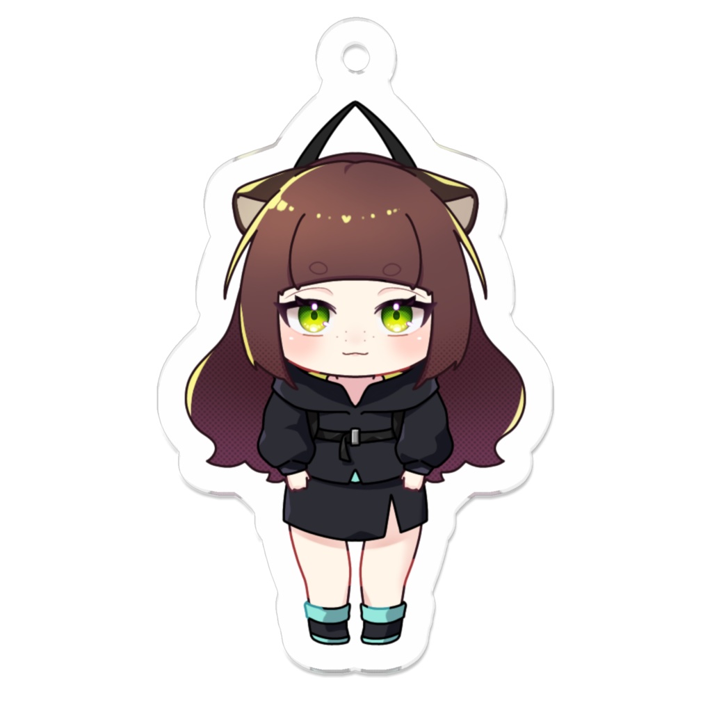 【怠惰ヌキ】鞄に下げて一緒にお出かけ!アクリルキーホルダー【全3種】