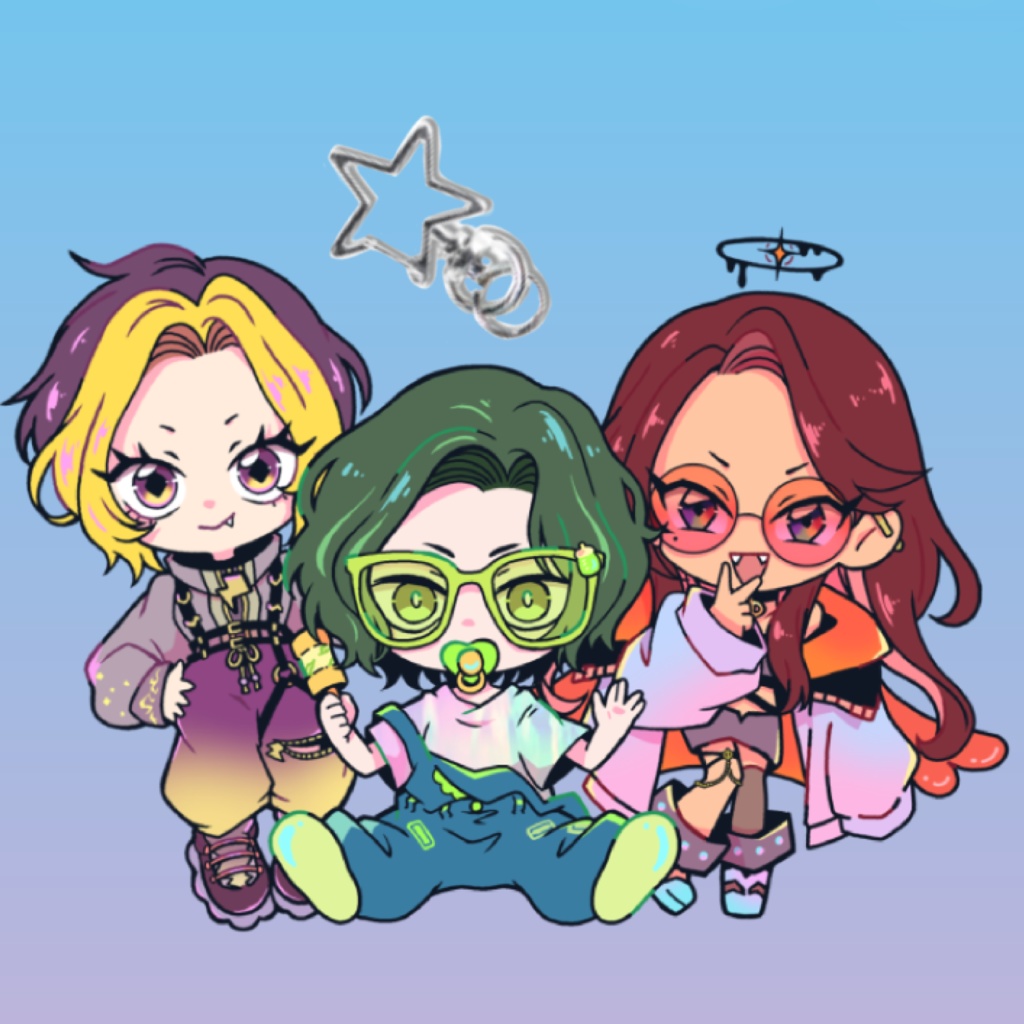 アクリルキーホルダー