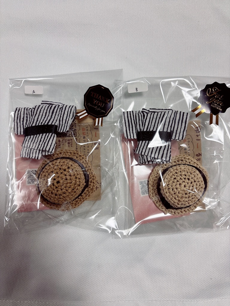 浴衣&カンカン帽セット