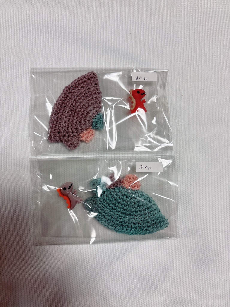 ぷりん帽子&恐竜帽子&りぼんカンカン帽