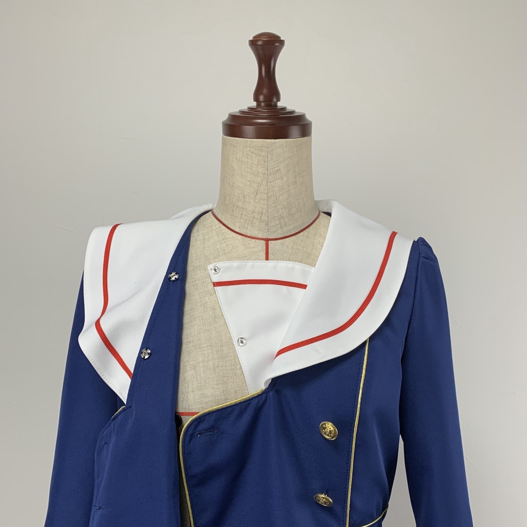 【型紙】セーラーワンピース