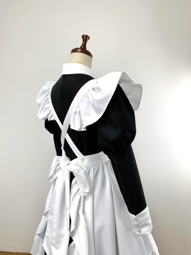 【型紙】ロングメイド コスチュームセット