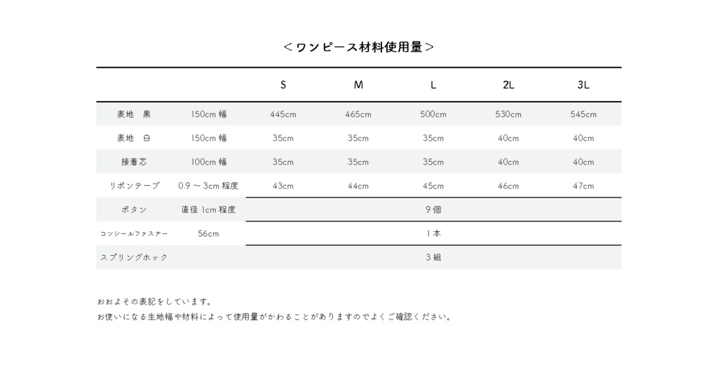 【型紙】ロングメイド コスチュームセット
