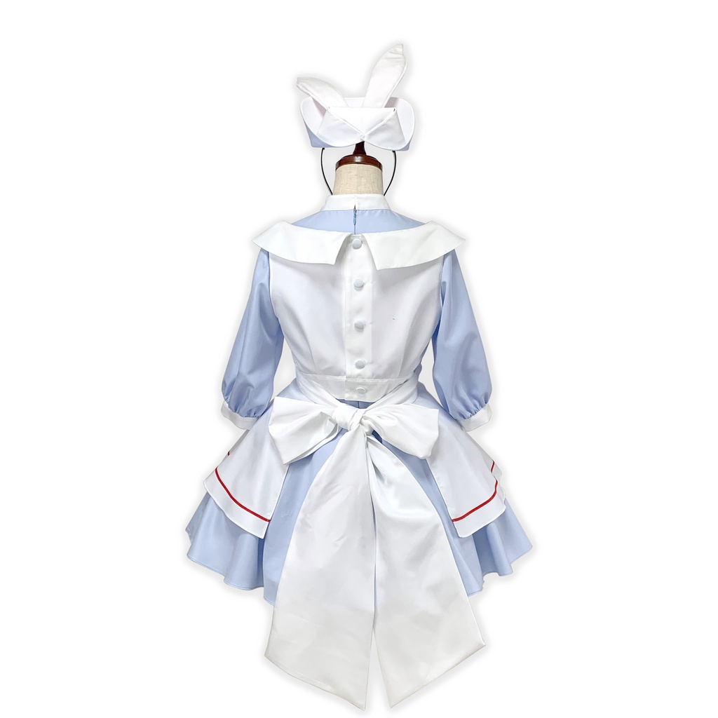 うさちゃんナース コスチュームセット【ブルー】