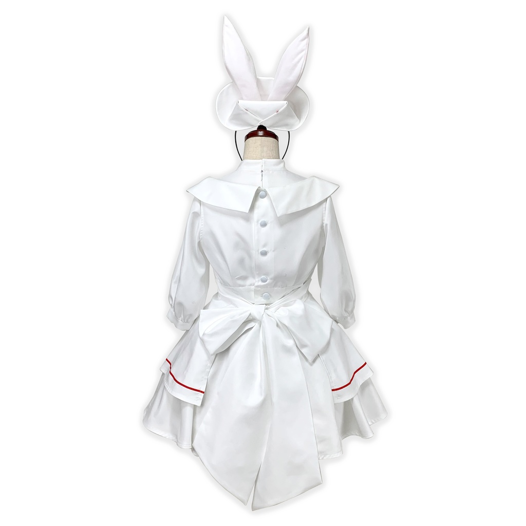 うさちゃんナース コスチュームセット【ホワイト】