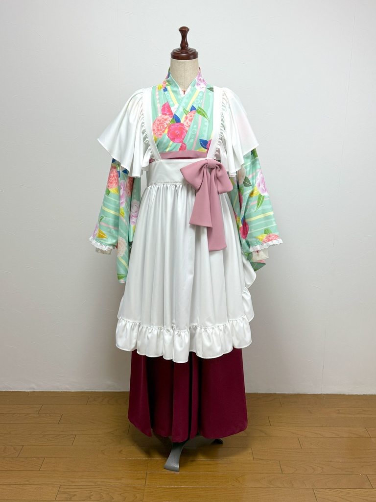 【サンプル品】和風メイドセット <姫椿>