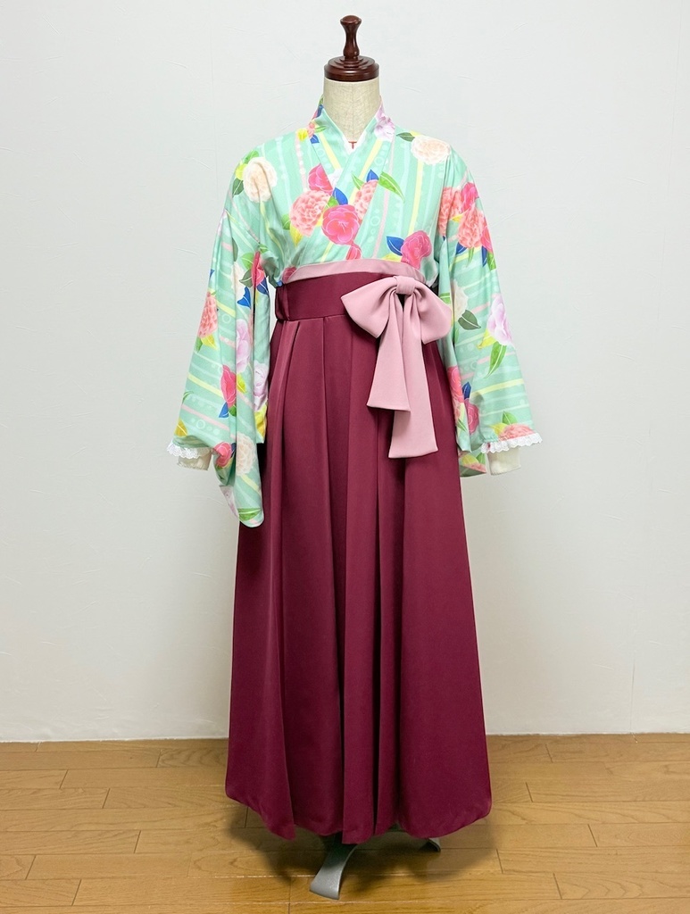 【サンプル品】和風メイドセット <姫椿>