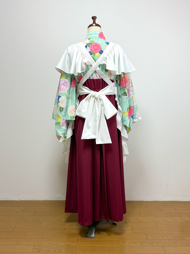 【サンプル品】和風メイドセット <姫椿>