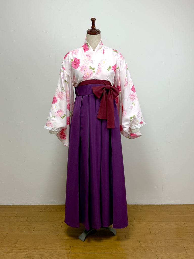 【サンプル品】和風メイドセット <牡丹>