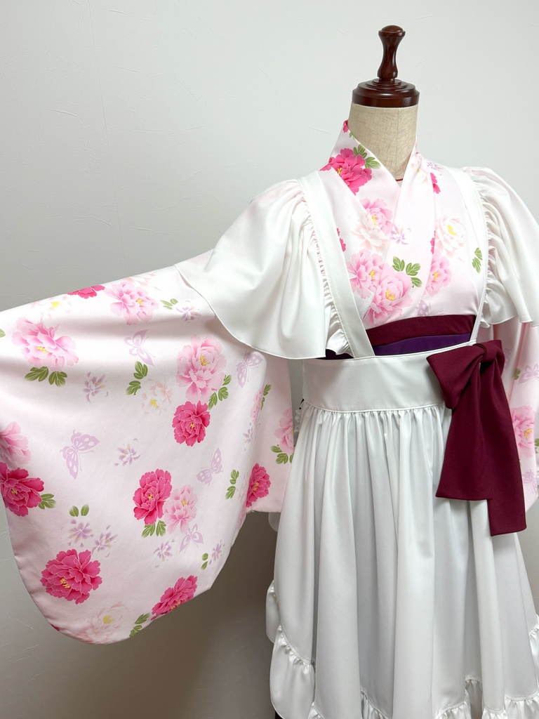 【サンプル品】和風メイドセット <牡丹>