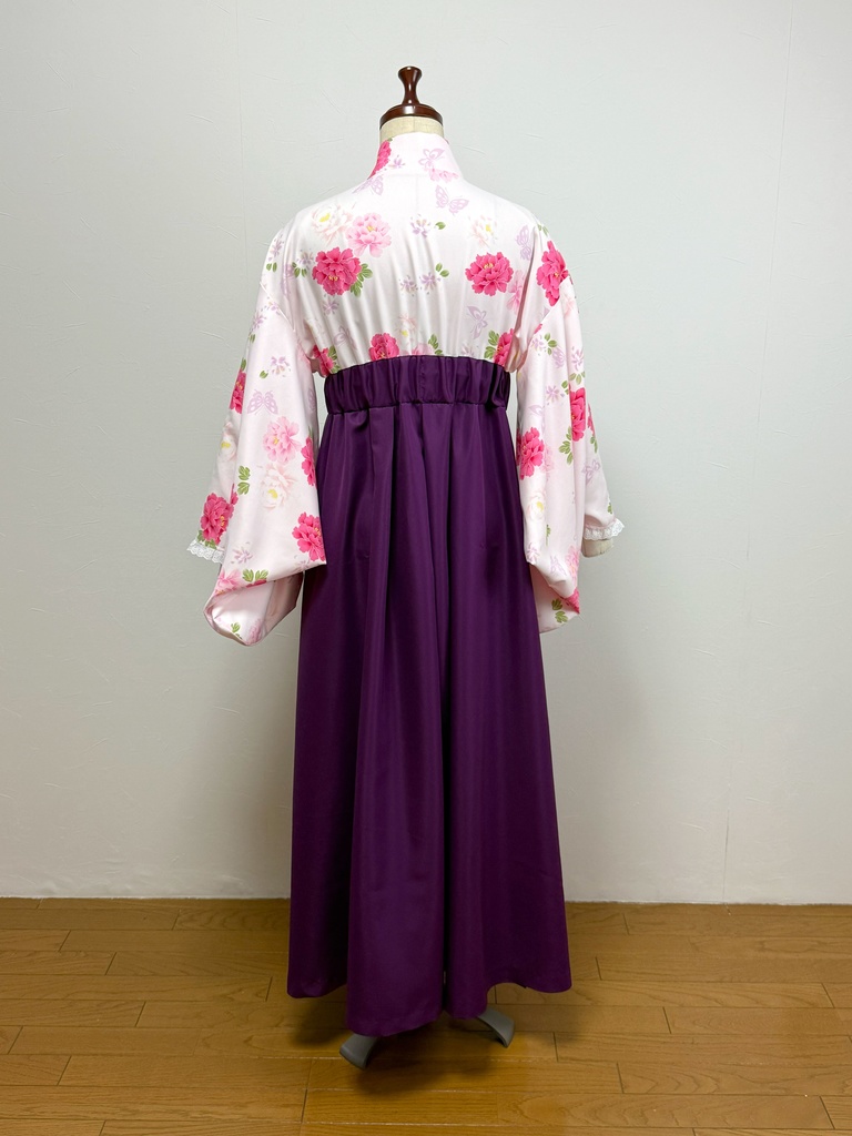 【サンプル品】和風メイドセット <牡丹>