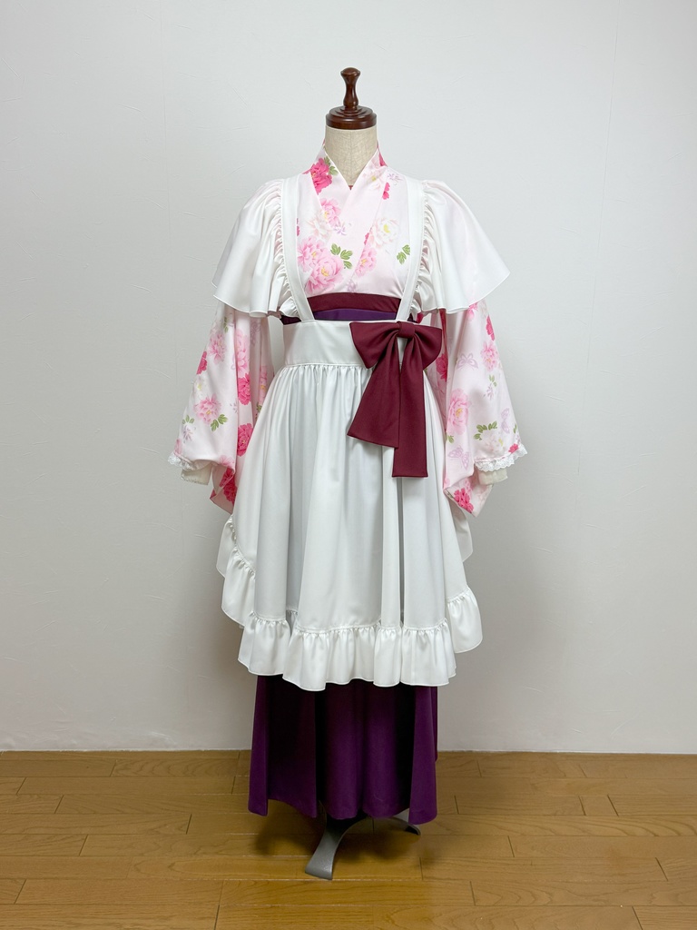 【サンプル品】和風メイドセット <牡丹>