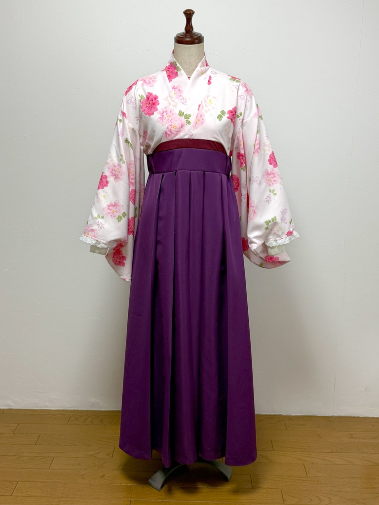 【サンプル品】和風メイドセット <牡丹>