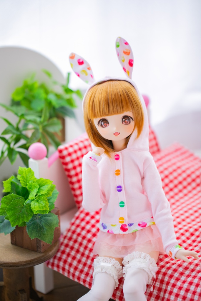 【MDD L胸対応】マカロンパーカー