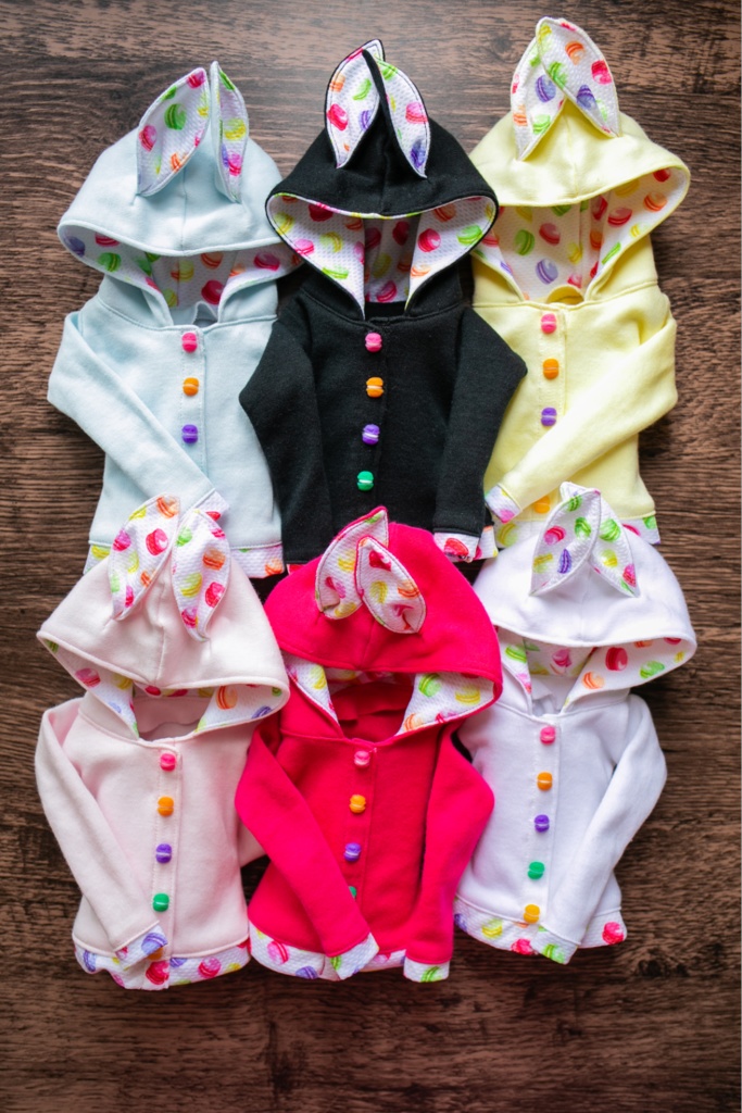 【MDD L胸対応】マカロンパーカー