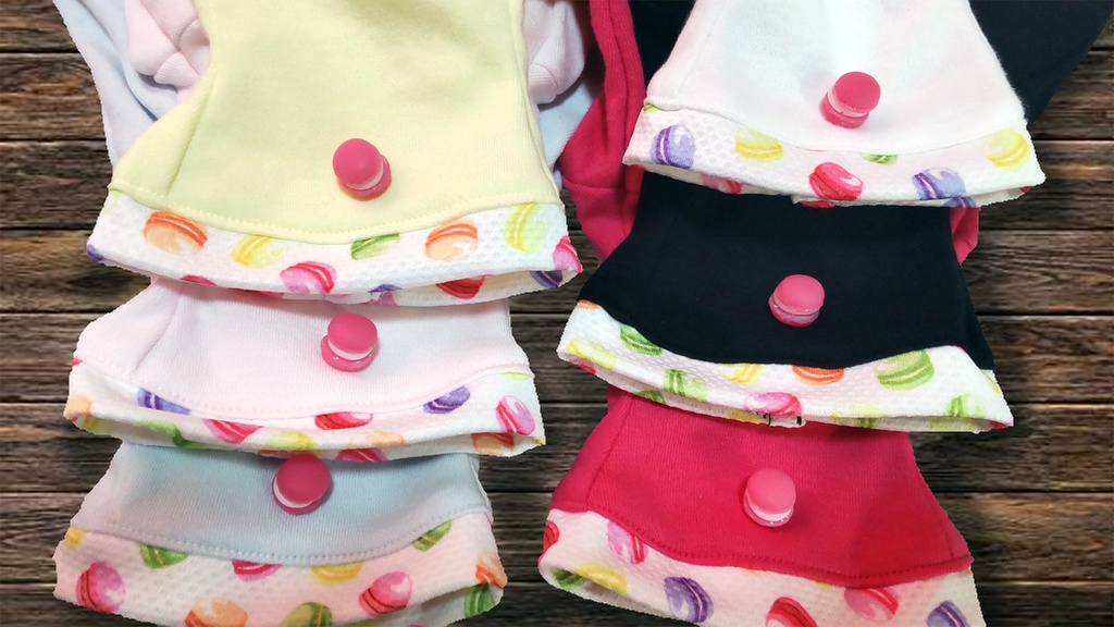 【MDD L胸対応】マカロンパーカー