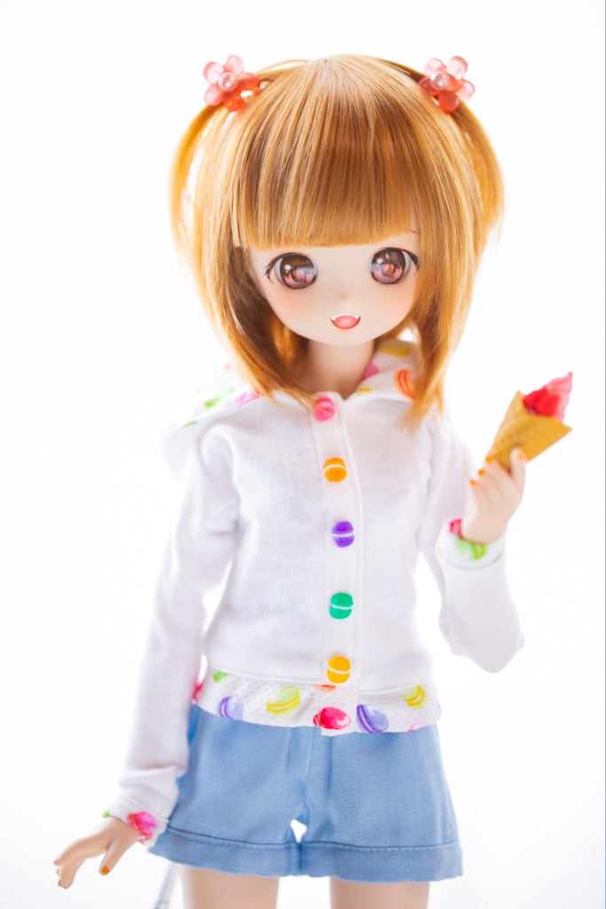 【MDD L胸対応】マカロンパーカー