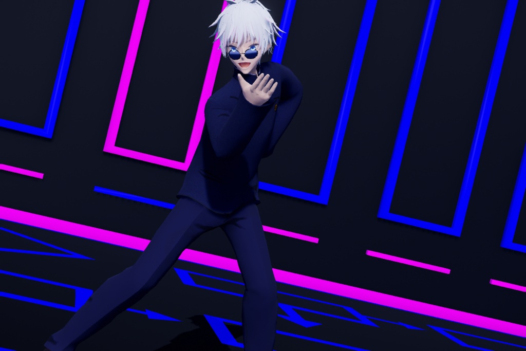 【MMD】GOJO SATORU (.PMX FILE)