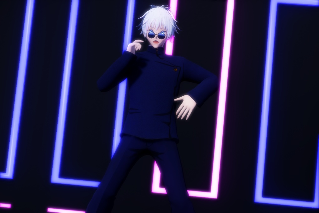 【MMD】GOJO SATORU (.PMX FILE)